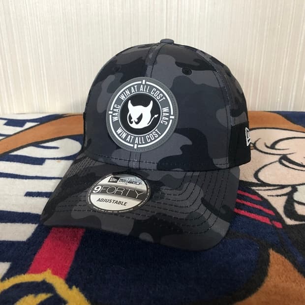 왁(WAAC)골프X뉴에라 콜라보 카모플라쥬 골프모자/캡