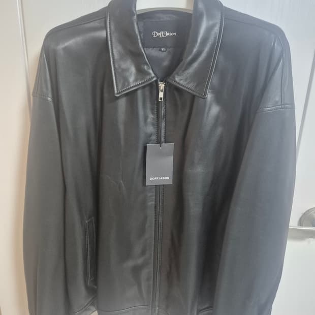 도프제이슨 오버핏 가죽자켓 xl 택달린 새상품