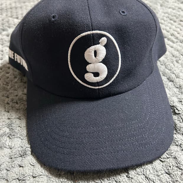 [F] 슈프림 x 굿이너프 캡 네이비