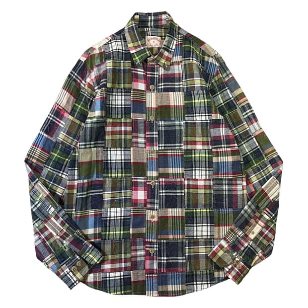 브룩스 브라더스 패치워크 셔츠