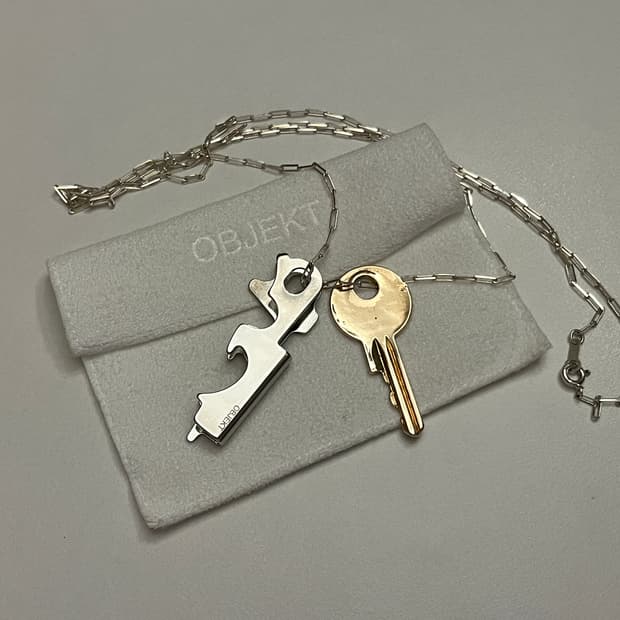 OBJEKT(39etc구매) / KEY TOOL NECKLACE 목걸이