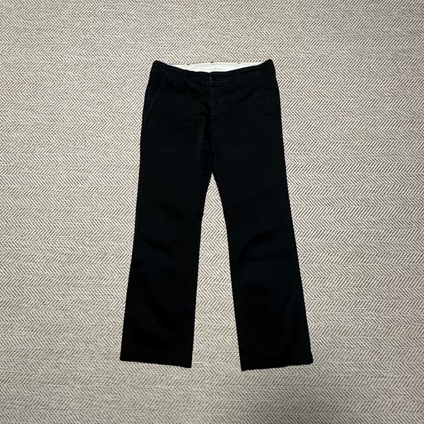 MARKAWARE woman cotton wide pants black
