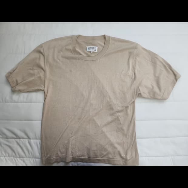 마르지엘라 니트 반팔 xl