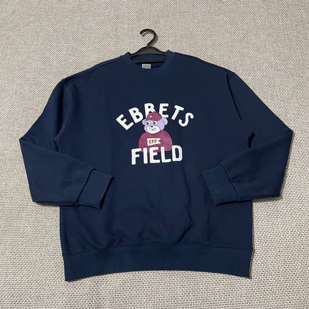 이벳필드 기모 맨투맨. 6001