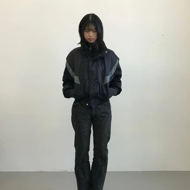 90's Kappa Reflective Track Jacket