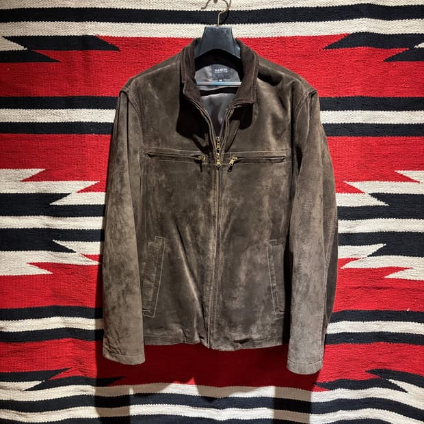 Vintage suade sport jacket / 스웨이드 스포츠자켓