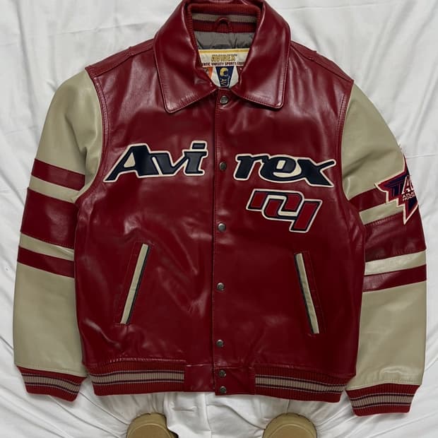 아비렉스 비기 가죽자켓