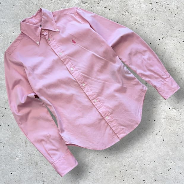 [2] 폴로 랄프로렌 핑크 셔츠 남방 D543
