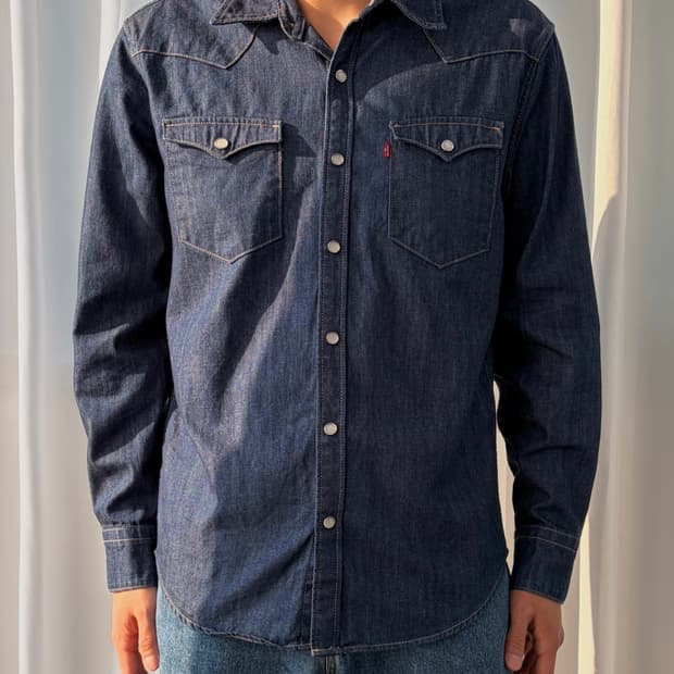 [M]리바이스 클래식 웨스턴 데님 셔츠