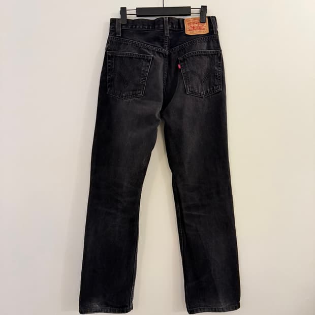 Levis 505 Black Jeans 블랙 진 데님 리바이스 