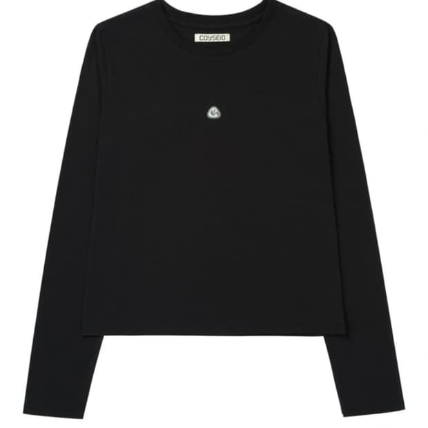 코이세이오 심볼 로고 롱슬리브 블랙