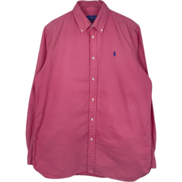 [M] 폴로 랄프로렌 여성 코튼 가먼트다잉 솔리드 셔츠 릴렉스 핏