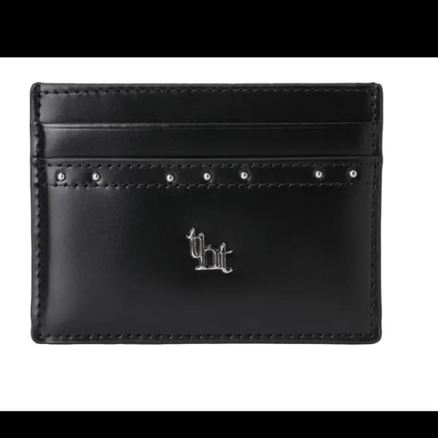 쓰리타임즈 스터드 카드지갑 블랙