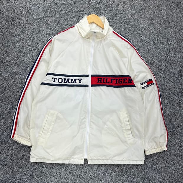 (L)90'S 타미 빅로고 바람막이-M1101