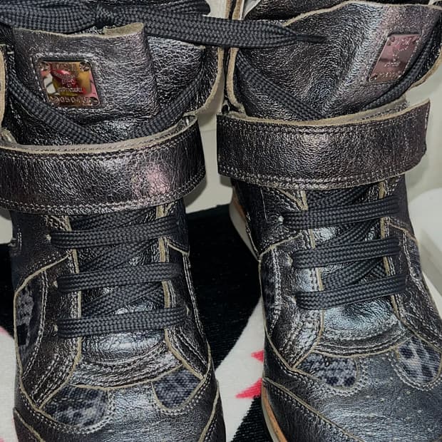 Mcm 엠씨엠 히든 웨지 파이톤 스니커즈