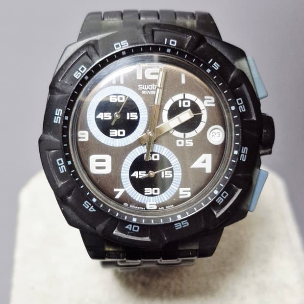 08) 스와치 크로노그래프 시계