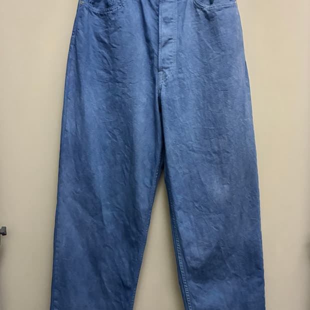 (1/29)marka 마카 스톤워시 페이디드 코쿤핏 데님 블루 by