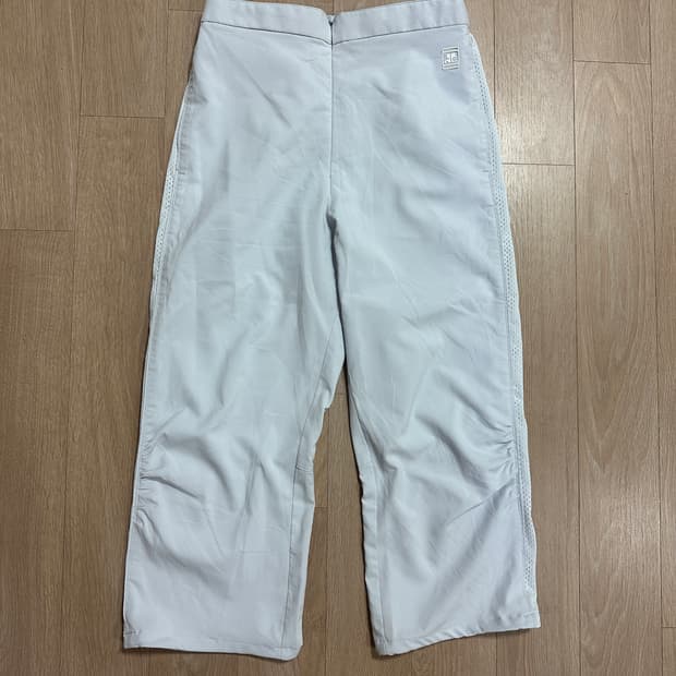 Courreges sport futur pants 38 꾸레쥬 7부 팬츠