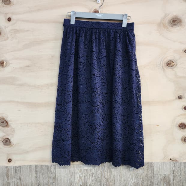 429) 유니클로 레이스 미디 스커트