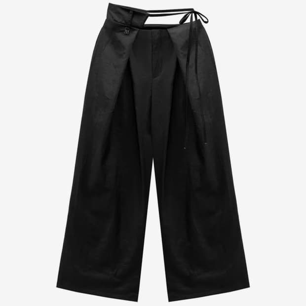 트리밍버드 unbalance waist strap pants 1