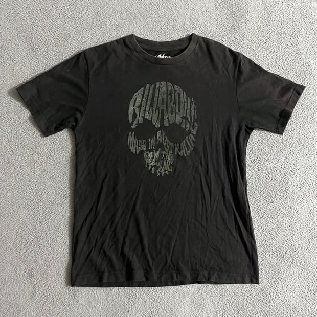 Skull print t shirt