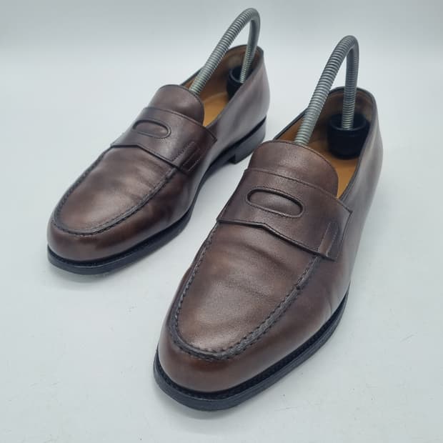 존롭 로페즈 Dark Brown Museum Calf 255mm