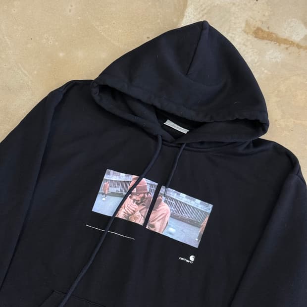 XL 칼하트 프린팅 후드티 