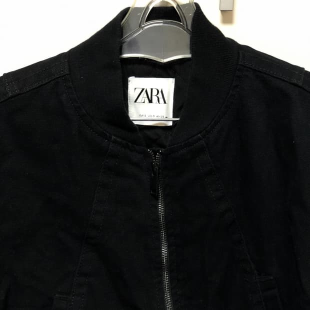 자라 크롭 봄버 자켓 S