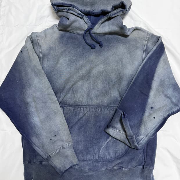 Bowwow 바우와우 하드 에이징 후드 네이비 M