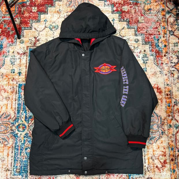[XL] 90s 삼나 스포츠 나이키 자수 퀄팅 자켓