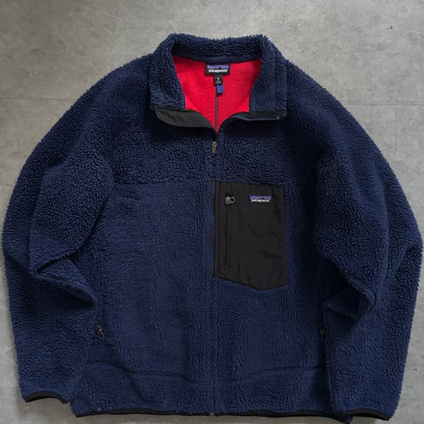 Patagonia 파타고니아 블루 컬러 플리스 자켓