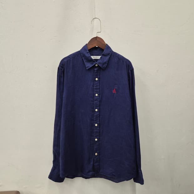 빈폴 린넨 솔리드 셔츠 95