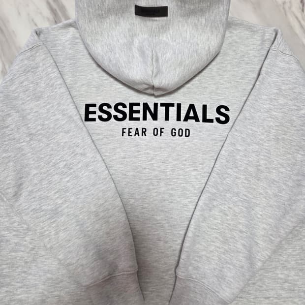 피오갓에센셜 릴렉시드 기모 후드티