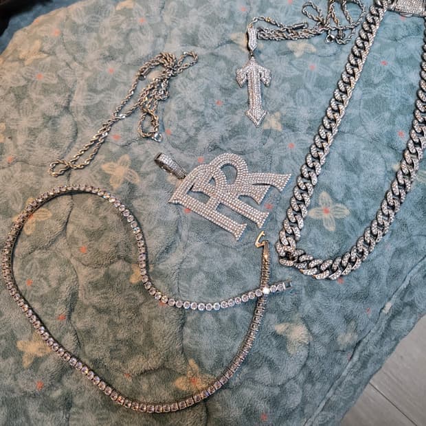 힙합 체인 목걸이