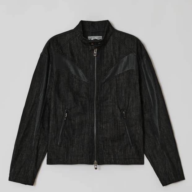  메종미네드 DENIM JACKET BLACK/M