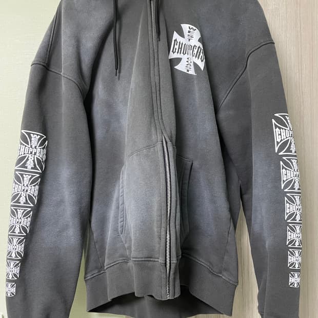 웨스트코스트 차퍼스 후드집업 (그레이)