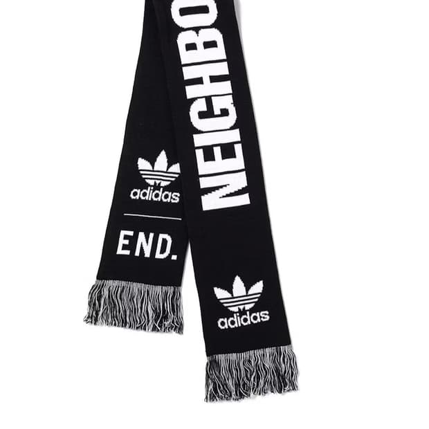 네이버후드 x 아디다스 x END 콜라보 머플러 판매합니다.