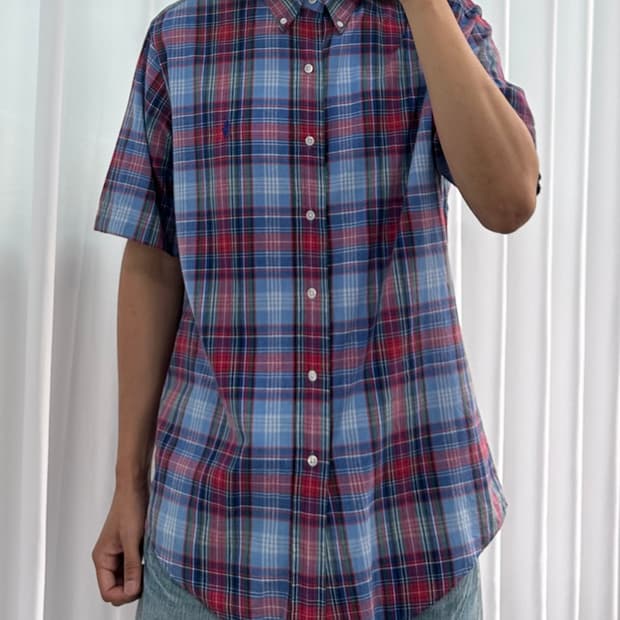 [M]폴로 랄프로렌 마드라스 체크 셔츠