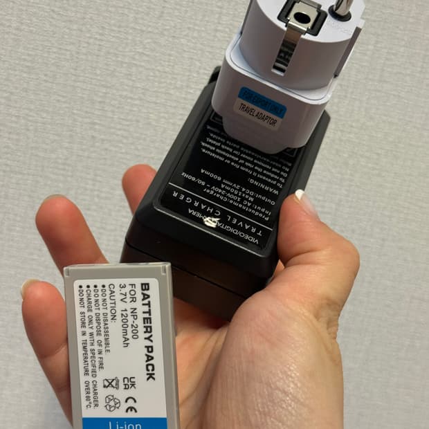 미놀타 XT, XI, XG, X6, X 배터리 , 충전기, 돼지코 판매