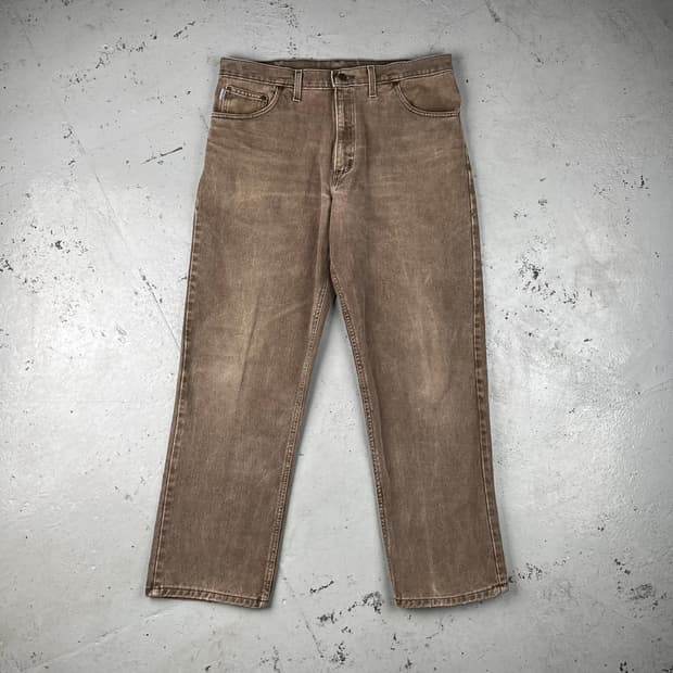 올드 칼하트 스트레이트 레그 데님 WU7582