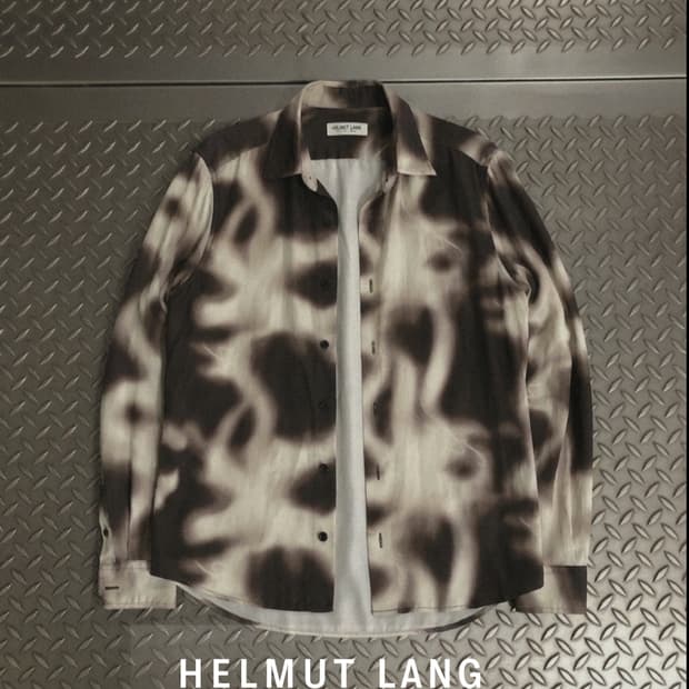 Helmut lang archive shirts brown tied