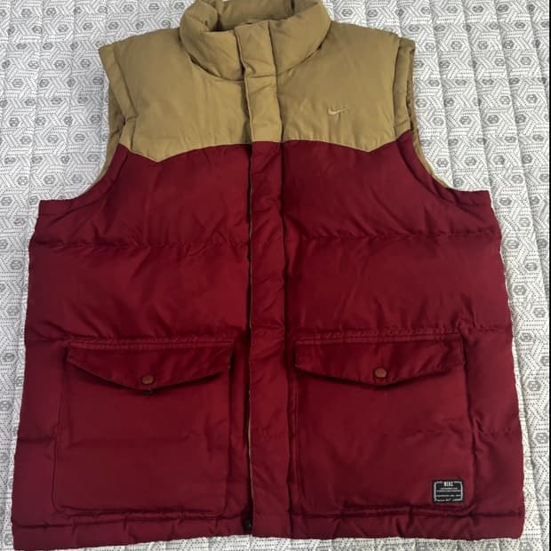 나이키 구스다운 패딩조끼 XL