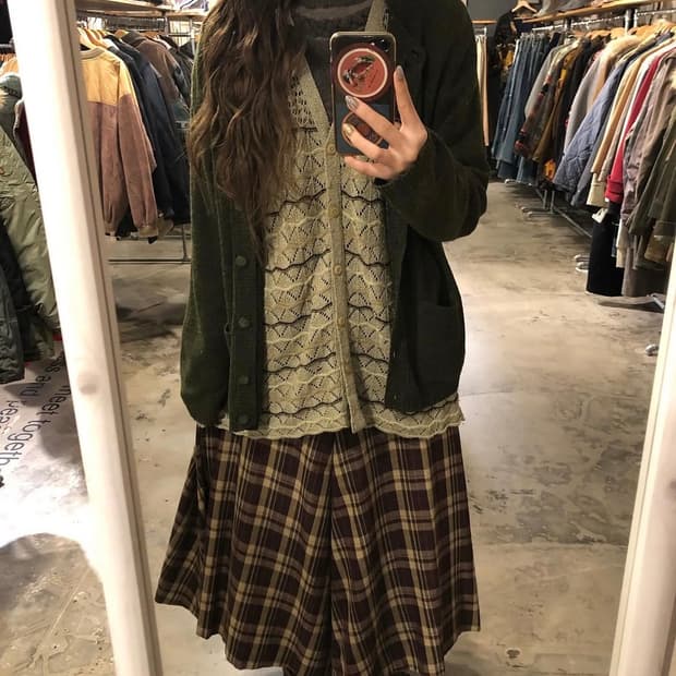 말차 모리걸 가디건