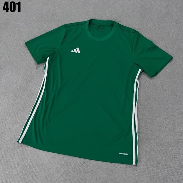 아디다스 삼선 반팔 그린 