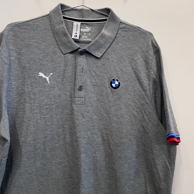 푸마 BMW M 패키지 레이싱 PK 반팔 카라티