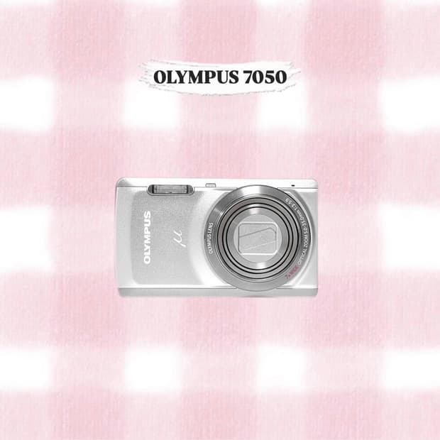 올림푸스 뮤 7050 실버 빈티지디카