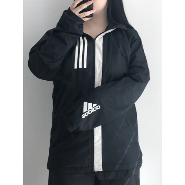 아디다스 트레이닝 바람막이 점퍼 M