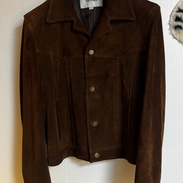 토니웩 웨스턴 스웨이드 트러커 자켓