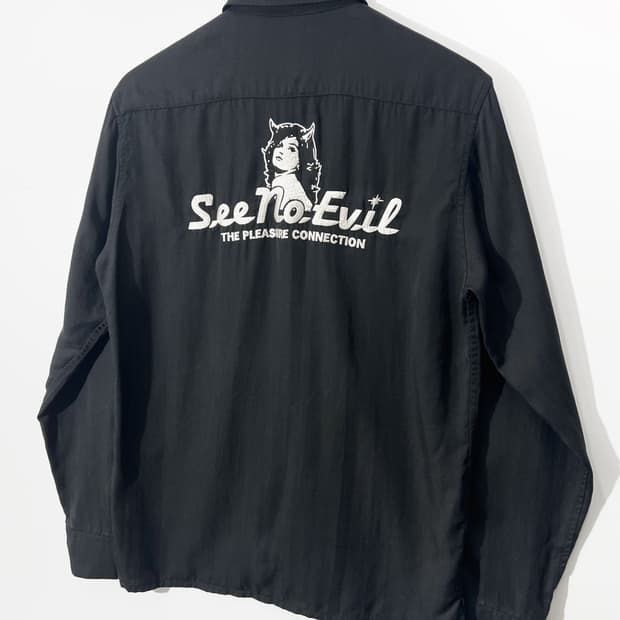 Hysteric Glamour See No Evill Rayon Shir