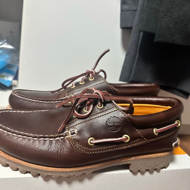 팀버랜드 보트슈즈 260